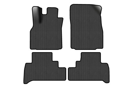 Килимки EVA в салон авто для Scenic III moving armrest MT Renault 2009-2015 3 покоління Minivan EU EVAtech RT13469PDC4SBB