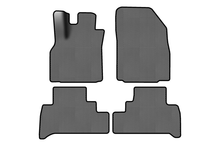 Коврики EVA в салон авто для Scenic III moving armrest MT Renault 2009-2015 3 поколения Minivan EU EVAtech RT13469PEC4RGB (фото 1)