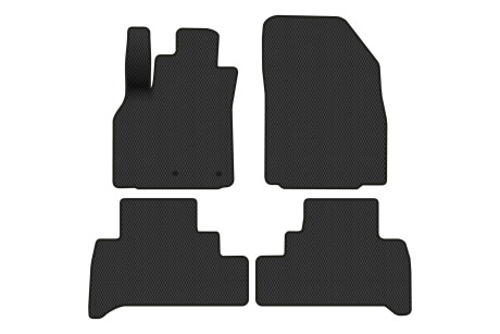 Килимки EVA в салон авто для Scenic III moving armrest MT Renault 2009-2015 3 покоління Minivan EU EVAtech RT13469PVC4RN2RBB