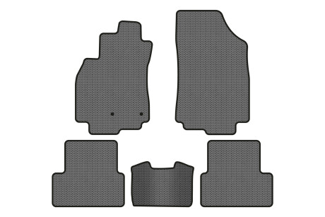 Килимки EVA в салон авто для Megane III MT Renault 2008-2016 3 покоління Combi EU EVAtech RT1632CGV5RN2SGB