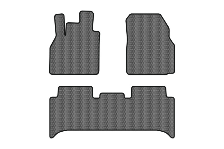 Коврики EVA в салон авто для Grand Scenic II MT Renault 2003-2009 2 поколения Minivan EU EVAtech RT1827Z3SGB (фото 1)