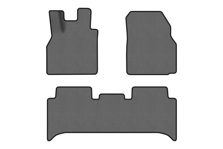 Коврики EVA в салон авто для Grand Scenic II MT Renault 2003-2009 2 поколения Minivan EU EVAtech RT1827ZD3SGB (фото 1)