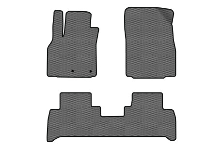 Коврики EVA в салон авто для Grand Scenic III 5 seats moving armrest AT Renault 2009-2015 3 поколения Minivan EU EVAtech RT1828Z3RN2RGB