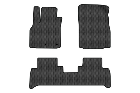 Коврики EVA в салон авто для Grand Scenic III 5 seats moving armrest AT Renault 2009-2015 3 поколения Minivan EU EVAtech RT1828Z3RN2SBB