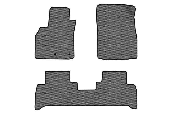 Килимки EVA в салон авто для Grand Scenic III 5 seats moving armrest AT Renault 2009-2015 3 покоління Minivan EU EVAtech RT1828ZB3RN2RGB (фото 1)