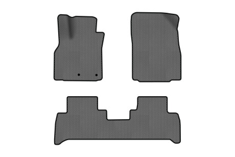 Коврики EVA в салон авто для Grand Scenic III 5 seats moving armrest AT Renault 2009-2015 3 поколения Minivan EU EVAtech RT1828ZD3RN2RGB