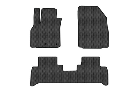 Коврики EVA в салон авто для Grand Scenic III 5 seats moving armrest AT Renault 2009-2015 3 поколения Minivan EU EVAtech RT1828ZV3RN2SBB