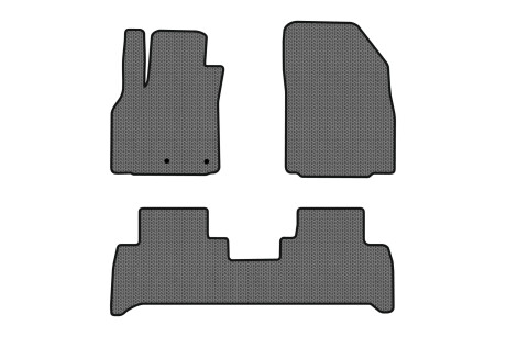 Коврики EVA в салон авто для Grand Scenic III 5 seats moving armrest AT Renault 2009-2015 3 поколения Minivan EU EVAtech RT1828ZV3RN2SGB