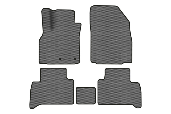 Коврики EVA в салон авто для Scenic III moving armrest AT Renault 2009-2015 3 поколения Minivan EU EVAtech RT2893CE5RN2RGB (фото 1)