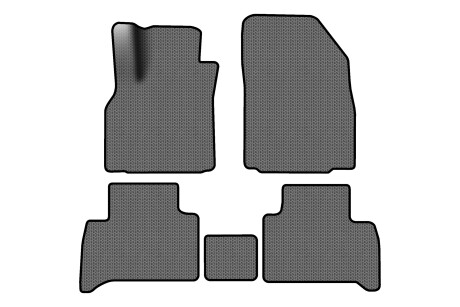 Коврики EVA в салон авто для Scenic III moving armrest AT Renault 2009-2015 3 поколения Minivan EU EVAtech RT2893CE5SGB