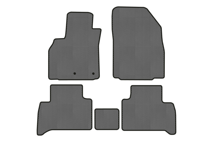 Коврики EVA в салон авто для Scenic III moving armrest AT Renault 2009-2015 3 поколения Minivan EU EVAtech RT2893CG5RN2RGB (фото 1)