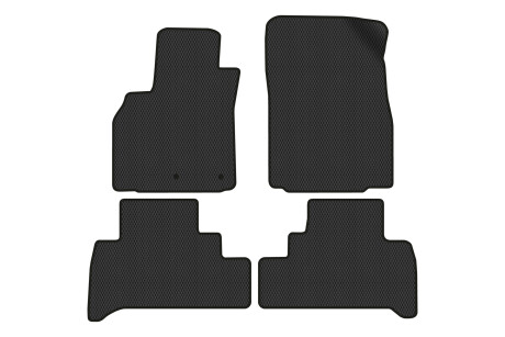 Килимки EVA в салон авто для Scenic III moving armrest AT Renault 2009-2015 3 покоління Minivan EU EVAtech RT2893PBC4RN2RBB