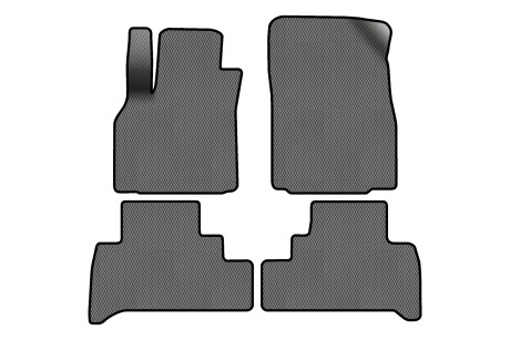 Килимки EVA в салон авто для Scenic III moving armrest AT Renault 2009-2015 3 покоління Minivan EU EVAtech RT2893PC4RGB