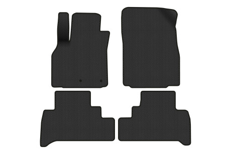 Килимки EVA в салон авто для Scenic III moving armrest AT Renault 2009-2015 3 покоління Minivan EU EVAtech RT2893PC4RN2RBB