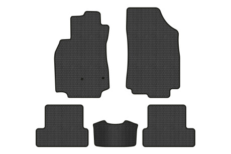Килимки EVA в салон авто для Megane III 3-doors AT Renault 2008-2016 3 покоління Htb EU EVAtech RT33124CGS5RN2SBB