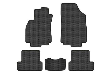 Килимки EVA в салон авто для Megane III 3-doors AT Renault 2008-2016 3 покоління Htb EU EVAtech RT33124CGV5RN2SBB