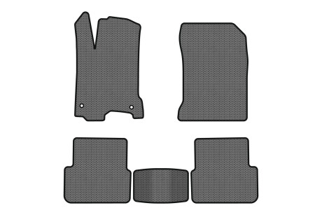Килимки EVA в салон авто для Laguna T MT Renault 2007-2015 3 покоління Combi EU EVAtech RT33686C5AV2SGB