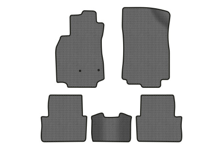 Килимки EVA в салон авто для Megane III AT Renault 2008-2016 3 покоління Combi EU EVAtech RT3498CBS5RN2SGB