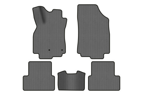 Килимки EVA в салон авто для Megane III AT Renault 2008-2016 3 покоління Combi EU EVAtech RT3498CEV5RN2SGB