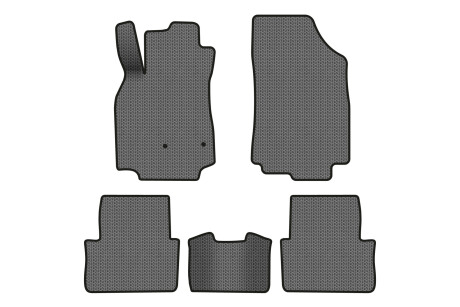 Килимки EVA в салон авто для Megane III AT Renault 2008-2016 3 покоління Combi EU EVAtech RT3498CVS5RN2SGB