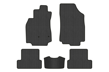 Килимки EVA в салон авто для Megane III 3-doors MT Renault 2008-2016 3 покоління Htb EU EVAtech RT3636CGS5RN2SBB