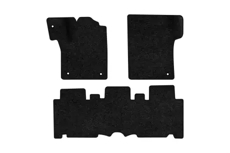 Ворсовые коврики Standard в салон авто для Renault Espace (JE0) 1997-2002 3 поколения Minivan EU черный кант EVAtech RT41758ZD3TL4VEB