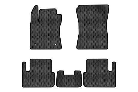 Килимки EVA в салон авто для Megane IV AT Renault 2015-2021 4 покоління Combi EU EVAtech RT51852C5RD2SBB