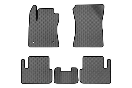 Килимки EVA в салон авто для Megane IV AT Renault 2015-2021 4 покоління Combi EU EVAtech RT51852C5RD2SGB