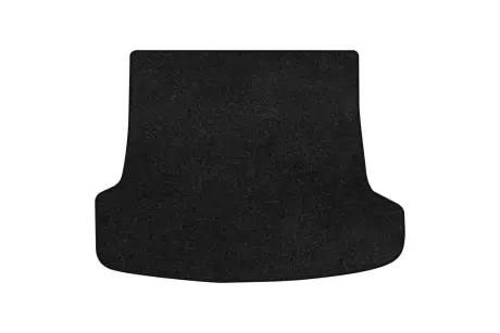 Ворсовый коврик Premium в багажник авто для Saab 9-3 (YS3F) Restyling AT (glass breaker cutout) 2007-2013 EVAtech SA12736B1VPB