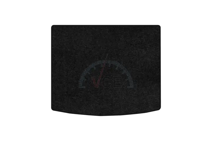 Ворсовий килимок Standard в багажник авто для Skoda Scala 2018 1 покоління Htb EU чорний кант EVAtech SK12029B1VEB (фото 1)