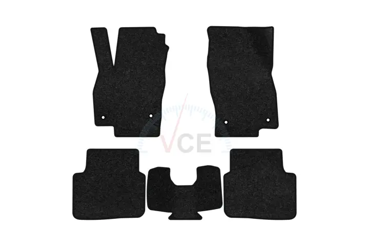 Фото 1 - Ворсові килимки Premium в салон авто для Skoda Scala 2018 1 покоління Htb EU чорний кант EVAtech SK12029C5AV4VPB Ворсові килимки Premium в салон авто для Skoda Scala 2018 1 покоління Htb EU чорний кант EVAtech SK12029C5AV4VPB (фото 1)