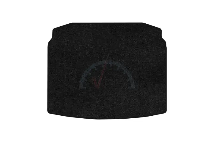 Ворсовий килимок Standard в багажник авто для Skoda Scala 2018 1 покоління Htb EU чорний кант EVAtech SK12029N1VEB (фото 1)