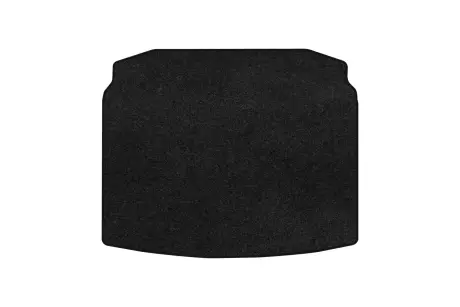 Ворсовий килимок Premium в багажник авто для Skoda Scala 2018 1 покоління Htb EU чорний кант EVAtech SK12029N1VPB