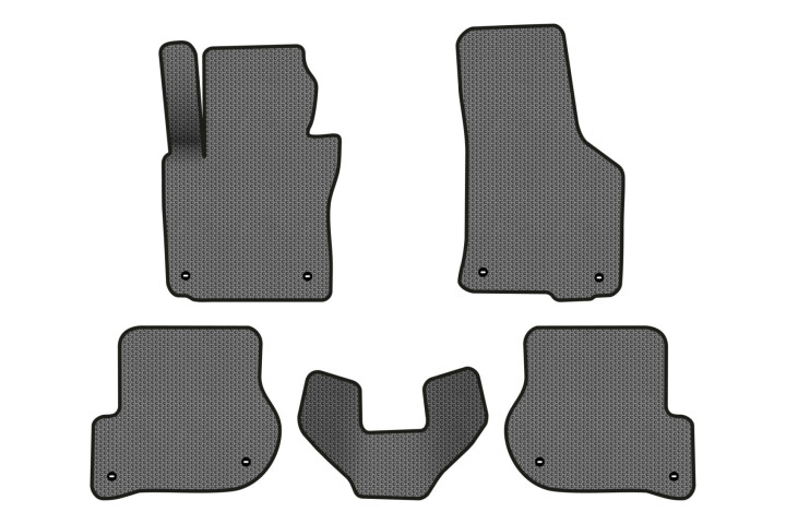 Коврики EVA в салон авто для Octavia A5 AT, 8 clips Skoda 2004-2013 2 поколения Combi EU EVAtech SK12160CV5TL8SGB (фото 1)