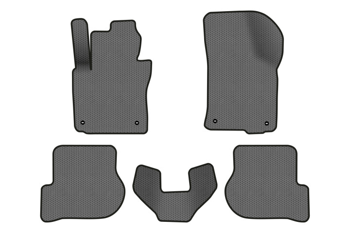 Коврики EVA в салон авто для Octavia A5 MT, 4 clips Skoda 2004-2013 2 поколения Liftback EU EVAtech SK12163C5TL4SGB (фото 1)