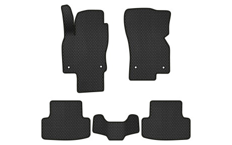 Килимки EVA в салон авто для Karoq driver\'s mat with tail Skoda 2018 1 покоління SUV EU EVAtech SK12697C5AV4RBB