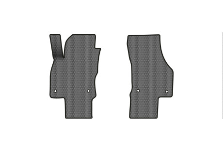 Килимки EVA в салон авто передні для Octavia A8 Skoda 2020 4 покоління Liftback EU EVAtech SK1641AV2AV4SGB