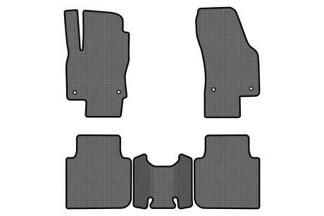 Килимки EVA в салон авто для Kodiaq 5 seats Skoda 2016-2021 1 покоління SUV EU EVAtech SK32942CL5AV4SGB