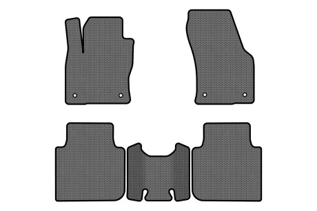 Килимки EVA в салон авто для Kodiaq 5 seats Skoda 2016-2021 1 покоління SUV EU EVAtech SK32942CR5AV4SGB