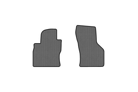 Килимки EVA в салон авто передні для Octavia A7 AT Skoda 2013-2020 3 покоління Combi EU EVAtech SK3637AS2SGB