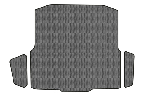 Килимок EVA в багажник авто для Octavia A7 AT Skoda 2013-2020 3 покоління Combi EU EVAtech SK3637BG3SGB