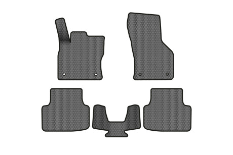 Килимки EVA в салон авто для Octavia A7 MT Skoda 2013-2020 3 покоління Combi EU EVAtech SK3638CR5AV4SGB