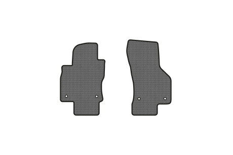 Килимки EVA в салон авто передні для Octavia A7 AT Skoda 2013-2020 3 покоління Liftback EU EVAtech SK3639AG2AV4SGB