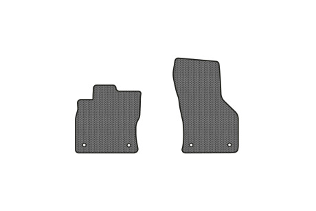 Коврики EVA в салон авто передние для Octavia A7 MT Skoda 2013-2020 3 поколения Liftback EU EVAtech SK3640AS2AV4SGB