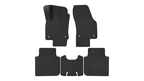 Килимки EVA в салон авто для Kodiaq 7 seats Skoda 2016-2021 1 покоління SUV EU EVAtech SK3721CK5AV4RBB