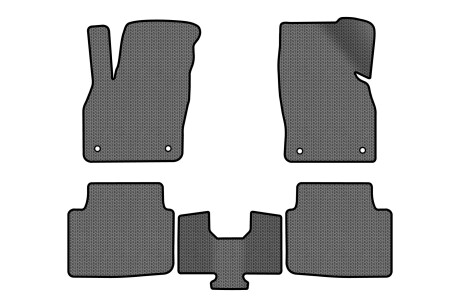 Килимки EVA в салон авто для Kamiq Skoda 2019 1 покоління SUV EU EVAtech SK51435C5AV4SGB
