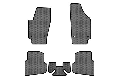 Килимки EVA в салон авто для Ibiza 6J Seat 2008-2017 4 покоління Combi EU EVAtech ST12248CG5AV4SGB