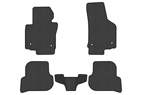 Килимки EVA в салон авто для Leon 1P Seat 2005-2012 2 покоління Htb EU EVAtech ST1730CG5AV4SBB