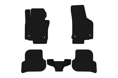 Килимки EVA в салон авто для Leon 1P Seat 2005-2012 2 покоління Htb EU EVAtech ST1730CV5AV4KBB