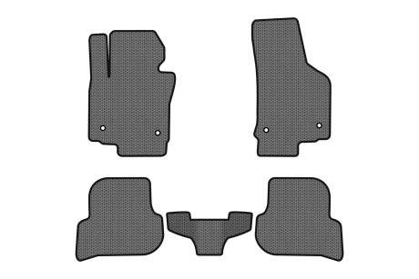 Килимки EVA в салон авто для Leon 1P Seat 2005-2012 2 покоління Htb EU EVAtech ST1730CV5AV4SGB